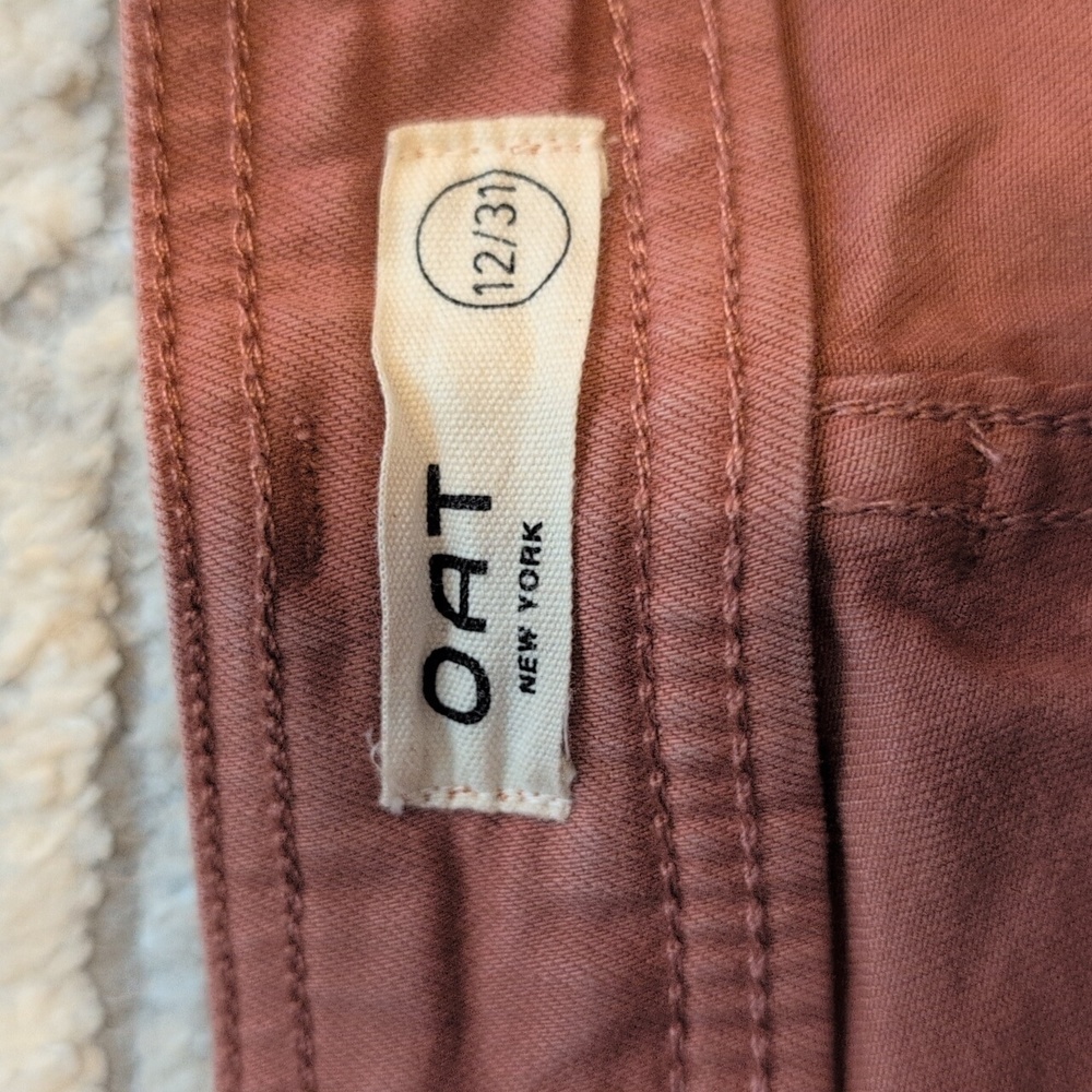 Rust High-Rise Wide-Leg Pants - Picture 5 of 5